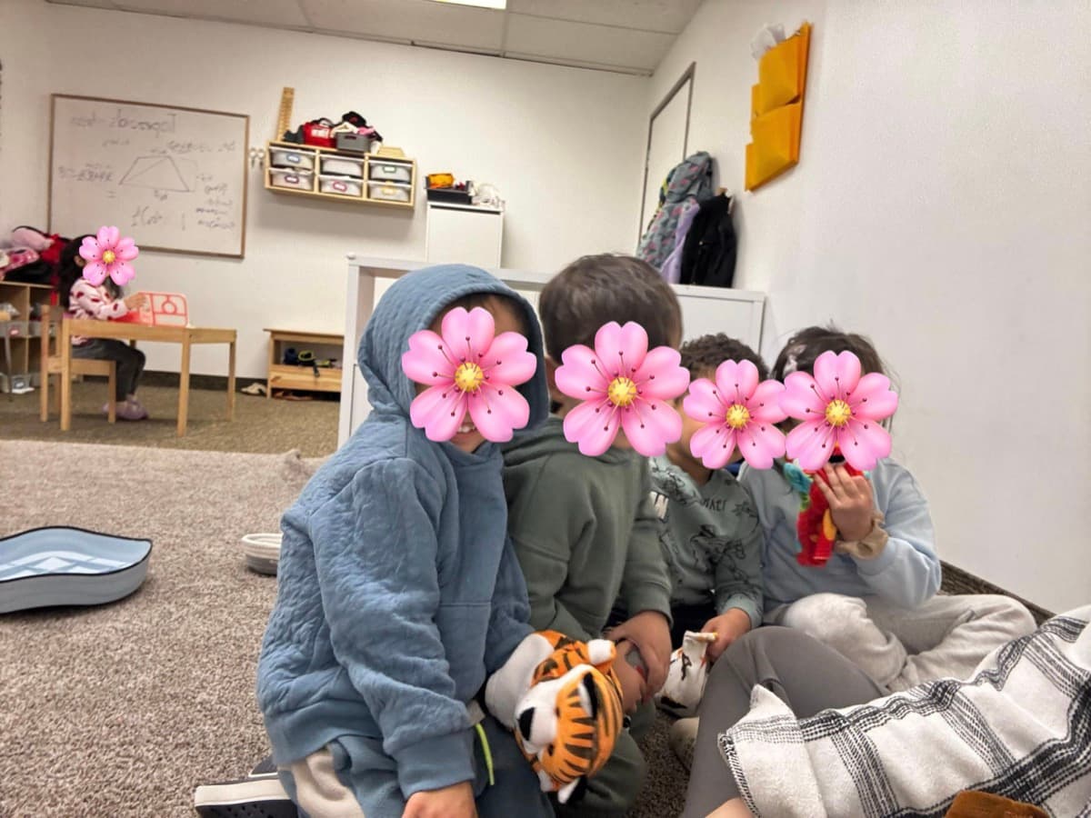 Children reading together